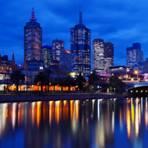 Melbourne In Night